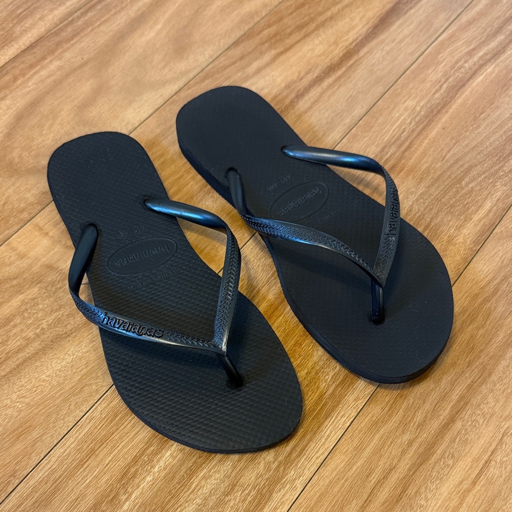 Havaianas Women’s Slim Flip Flop - Black